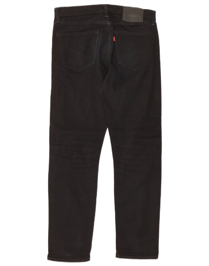 Levi's Masculino 508 Regular Tapered Jeans W30 L30 Algodão Preto