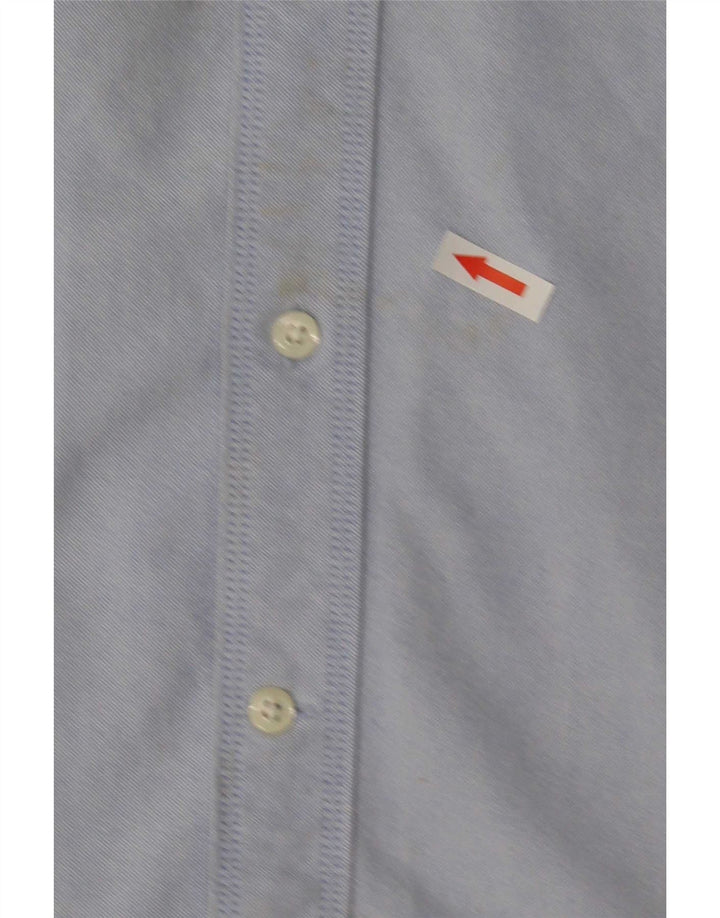Camisa masculina Timberland Regular Fit azul médio algodão