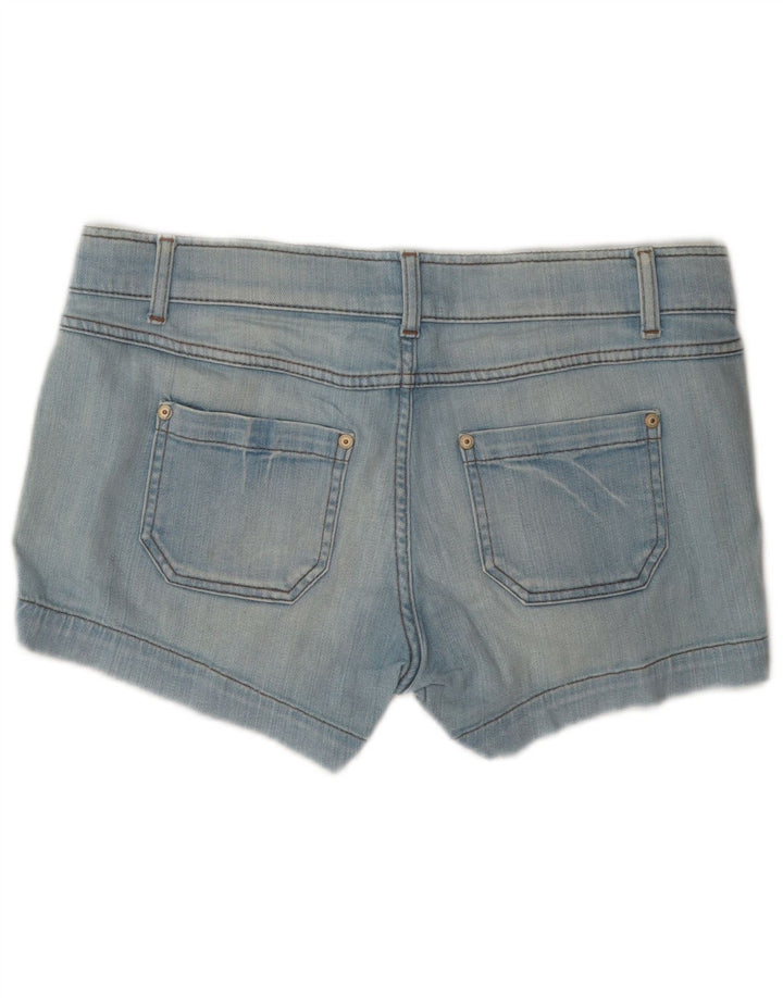Shorts jeans feminino Benetton W32 grande azul