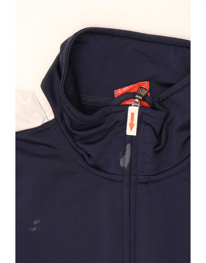 Puma Mens Tracksuit Top Jacket XL Azul marinho Colourblock Poliéster