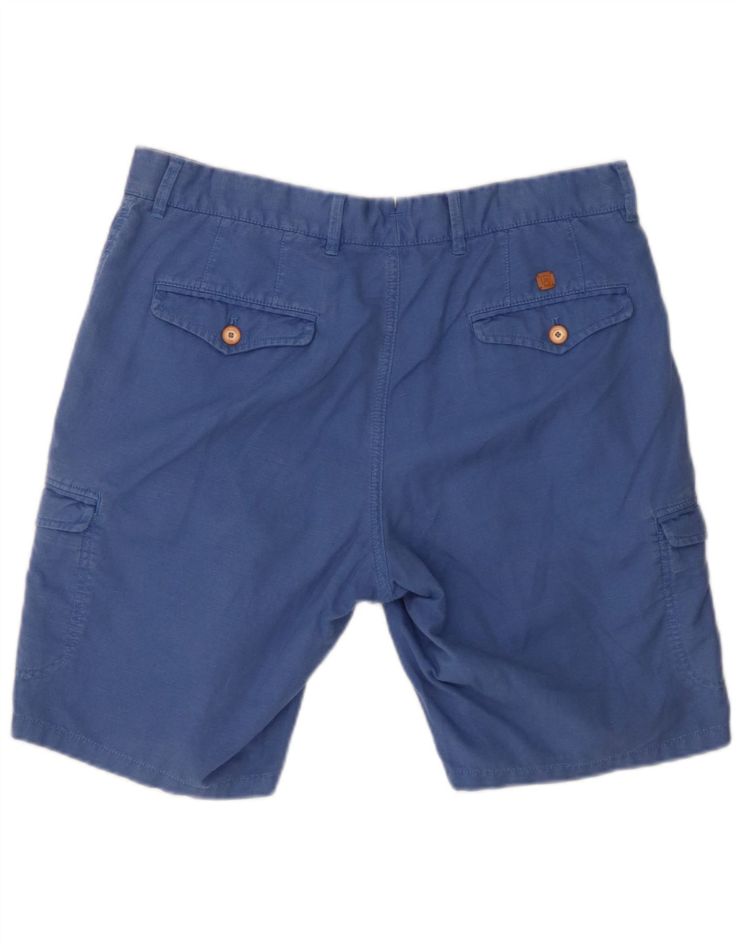 Shorts cargo masculino Massimo Dutti EU 42 grande W32 azul