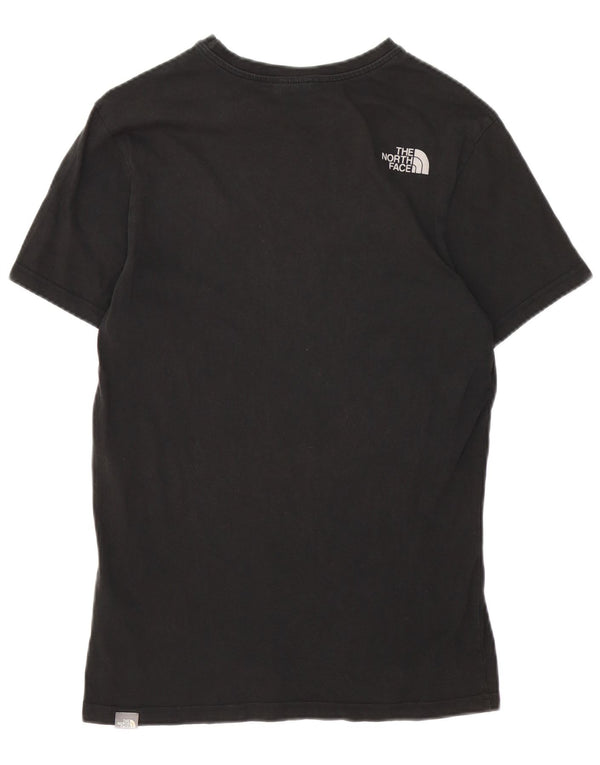 Camiseta masculina THE NORTH FACE top pequeno algodão preto