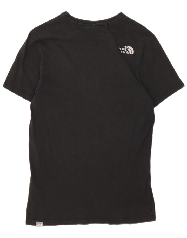 Camiseta masculina THE NORTH FACE top pequeno algodão preto