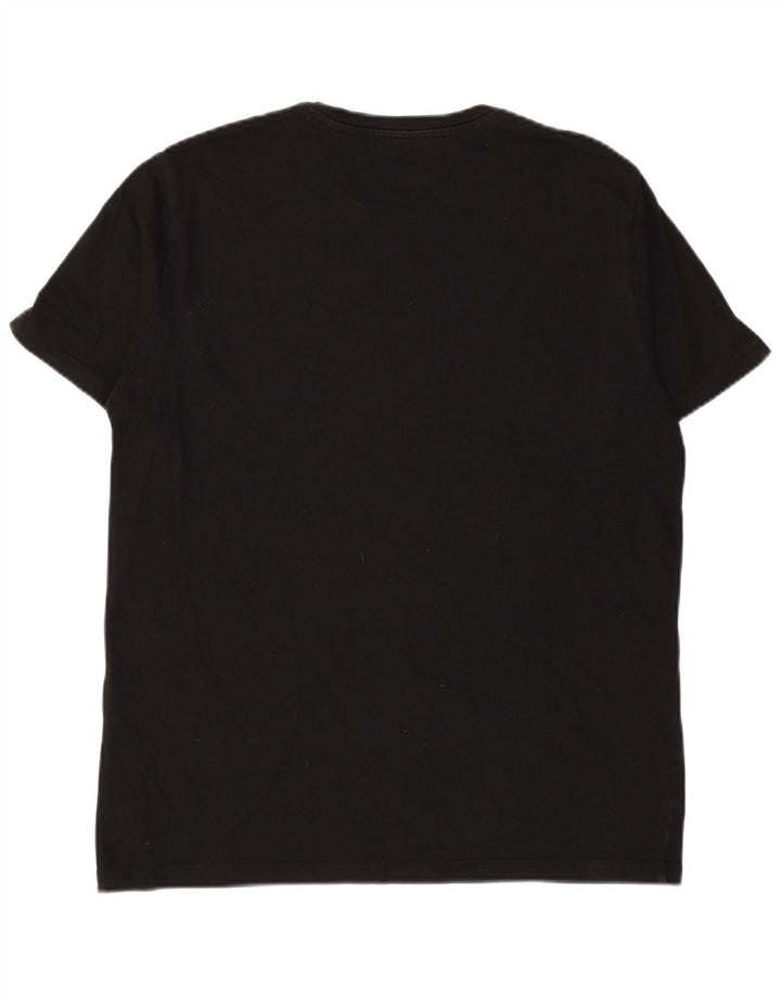 Camiseta gráfica masculina LEVI'S Top médio algodão preto