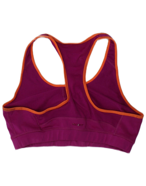 Adidas Womens Sport Bra Top Pequeno Roxo Poliéster Esportes