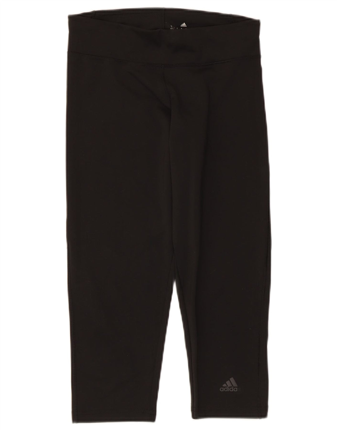 Adidas Womens Climalite Capri Leggings UK 8/10 Pequeno Preto