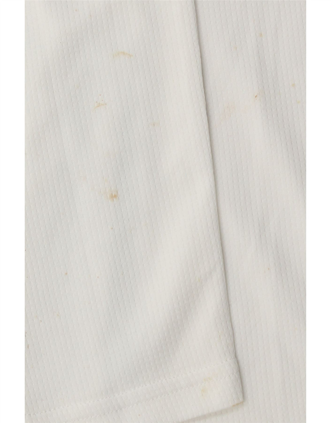 Top feminino PUMA de manga comprida UK 10 pequeno bloco colorido branco