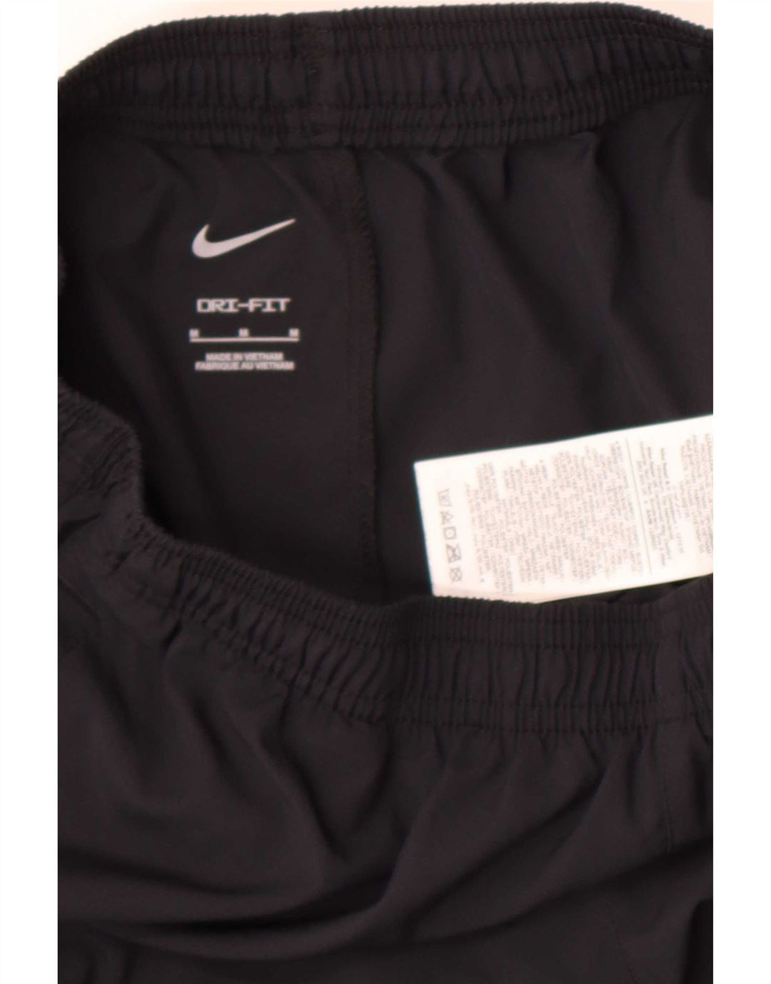 Calça de treino feminina Nike Dri Fit UK 14 poliéster preto médio