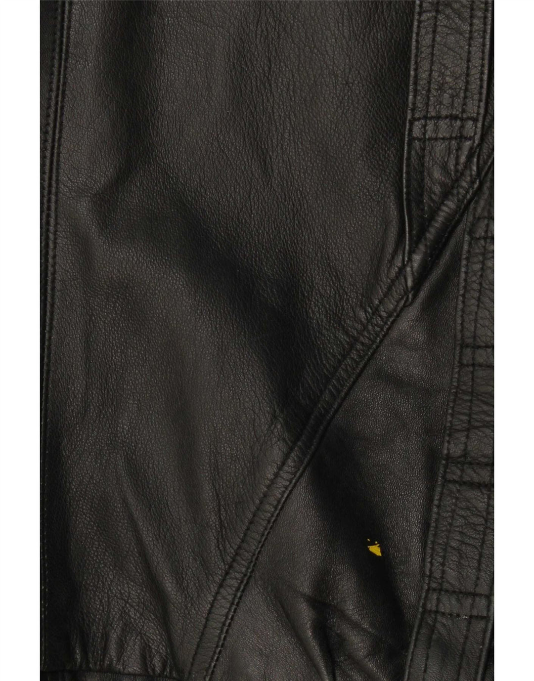 Jaqueta de couro masculina vintage EU 50 grande couro preto