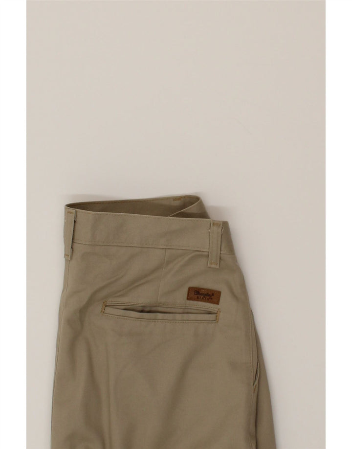 WRANGLER Mens Pegged Chino Trousers W31 L32 Beige Cotton Vintage Wrangler and Second-Hand Wrangler from Messina Hembry 