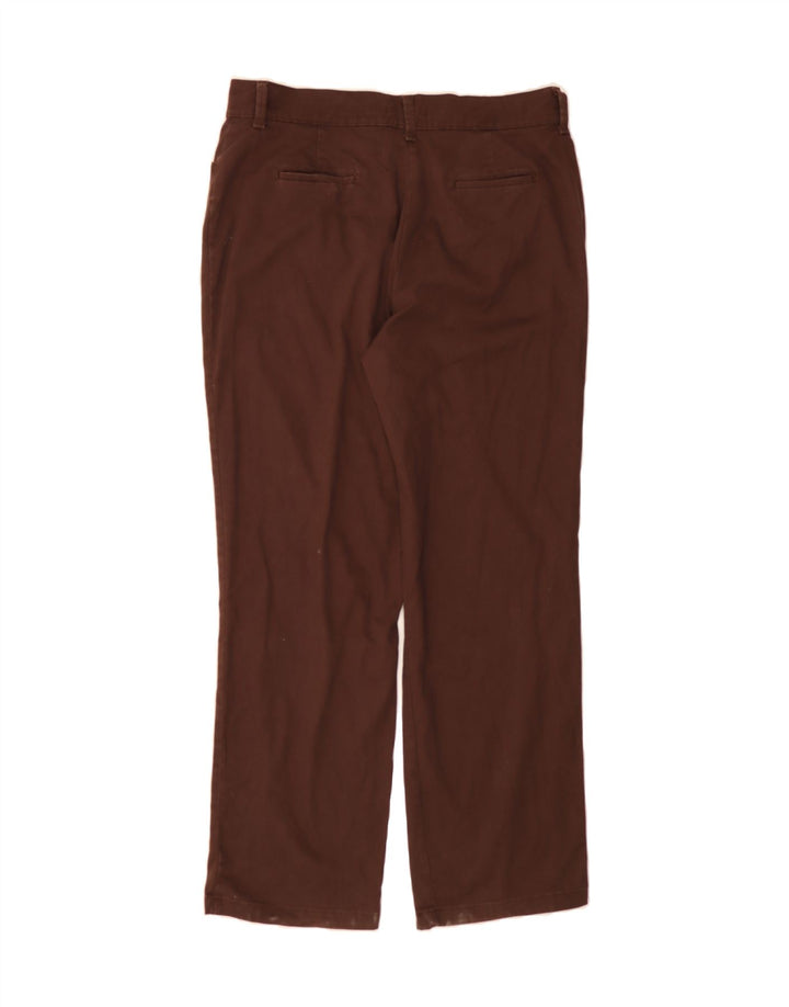 LEE Womens Relaxed Fit Casual Trousers US 16 2XL W36 L33 Brown Cotton Vintage Lee and Second-Hand Lee from Messina Hembry 