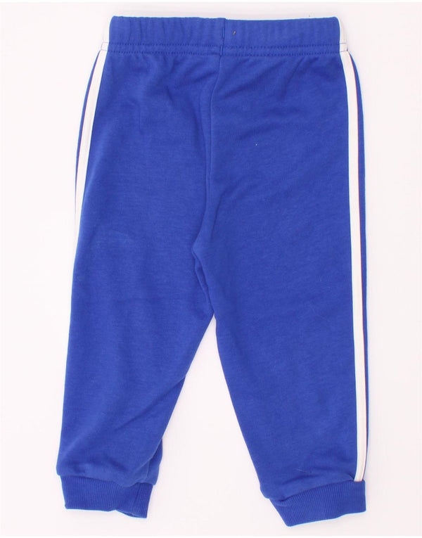 Calças de treino Adidas Baby Boys Joggers 9-12 meses algodão azul