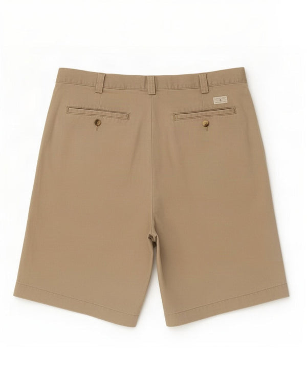 Timberland Mens Pegged Chino Shorts Grande W36 Algodão Bege