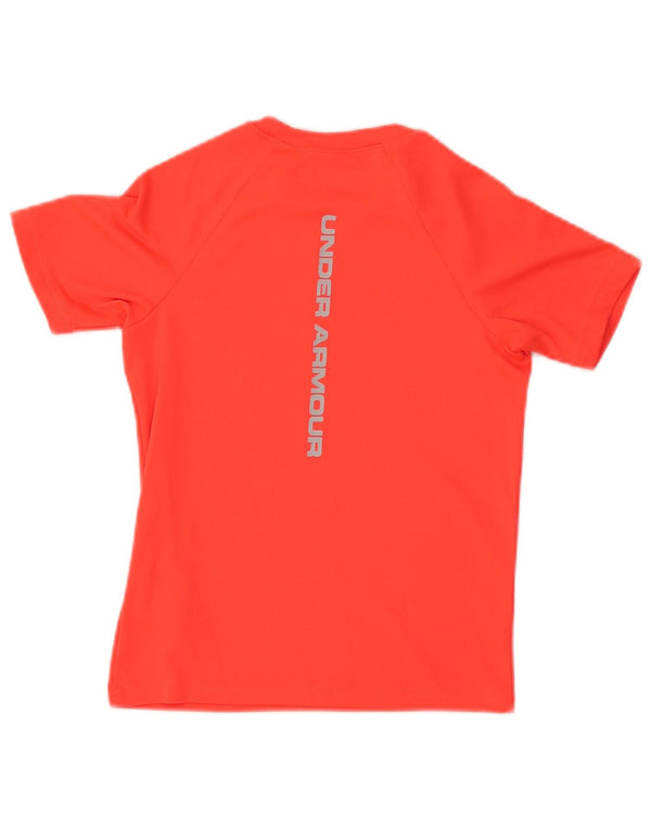 Camiseta gráfica UNDER ARMOUR para meninas de 7 a 8 anos pequena laranja