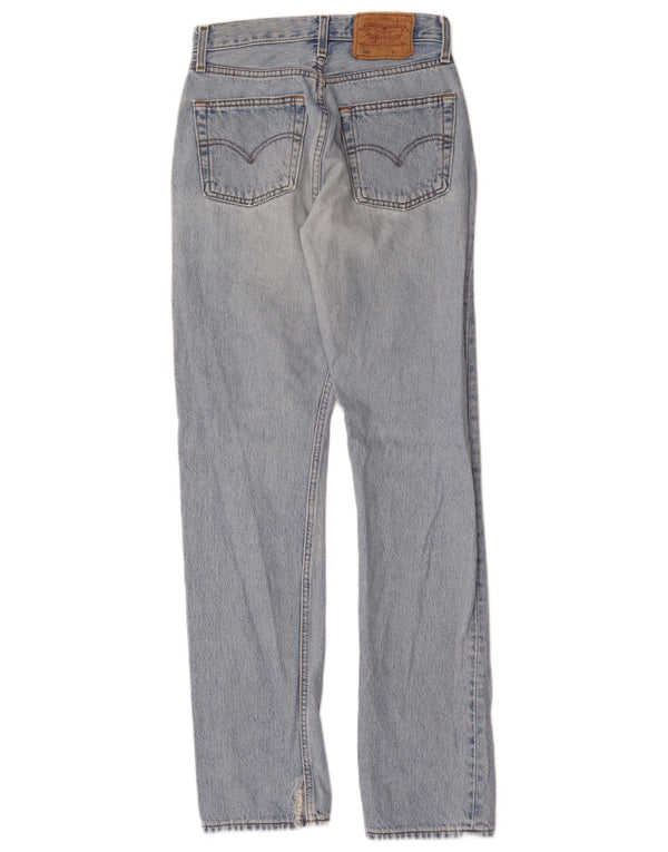 Calça jeans feminina Levi's 501 Straight W27 L32 azul