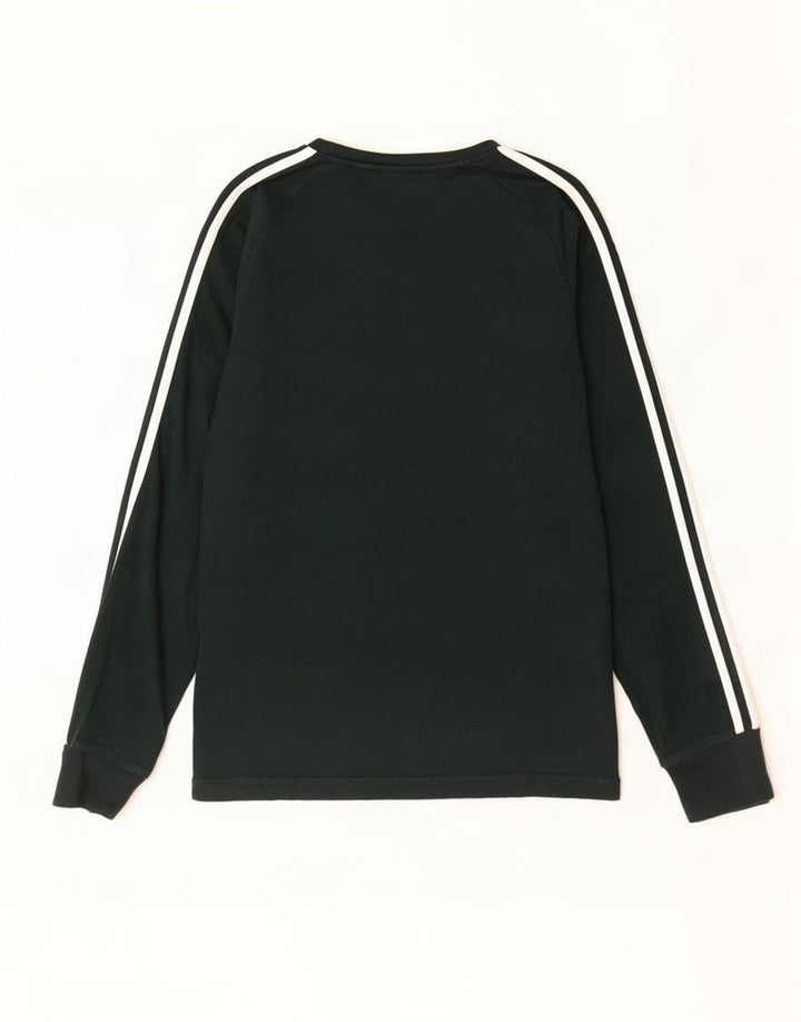 Adidas Mens Graphic Top Manga Longa Verde Médio