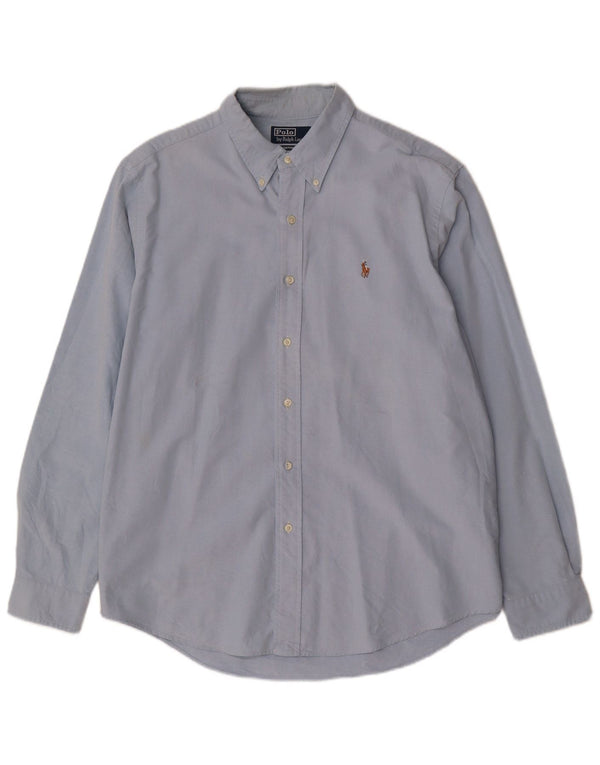 Polo Ralph Lauren Mens Custom Fit Polo XL Algodão Azul