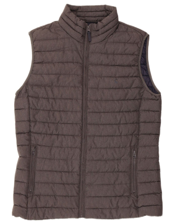 Joules Mens Colete Acolchoado UK 38 Poliamida Cinza Médio