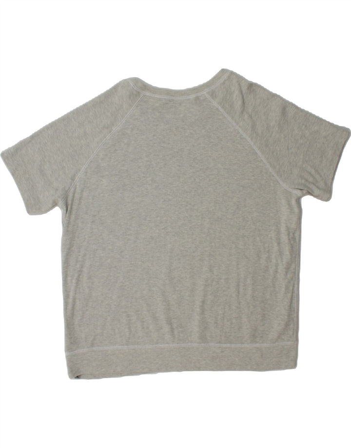 EDDIE BAUER Womens T-Shirt Top UK 20 2XL Grey Cotton Vintage Eddie Bauer and Second-Hand Eddie Bauer from Messina Hembry 