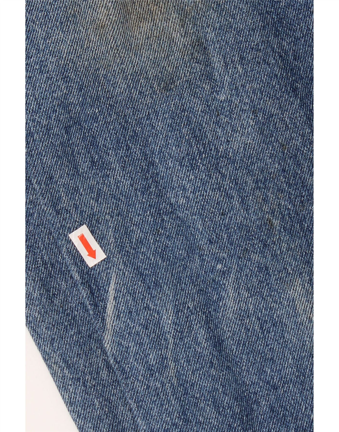 Trussardi Mens Straight Jeans IT 52 XL W38 L32 Azul Algodão