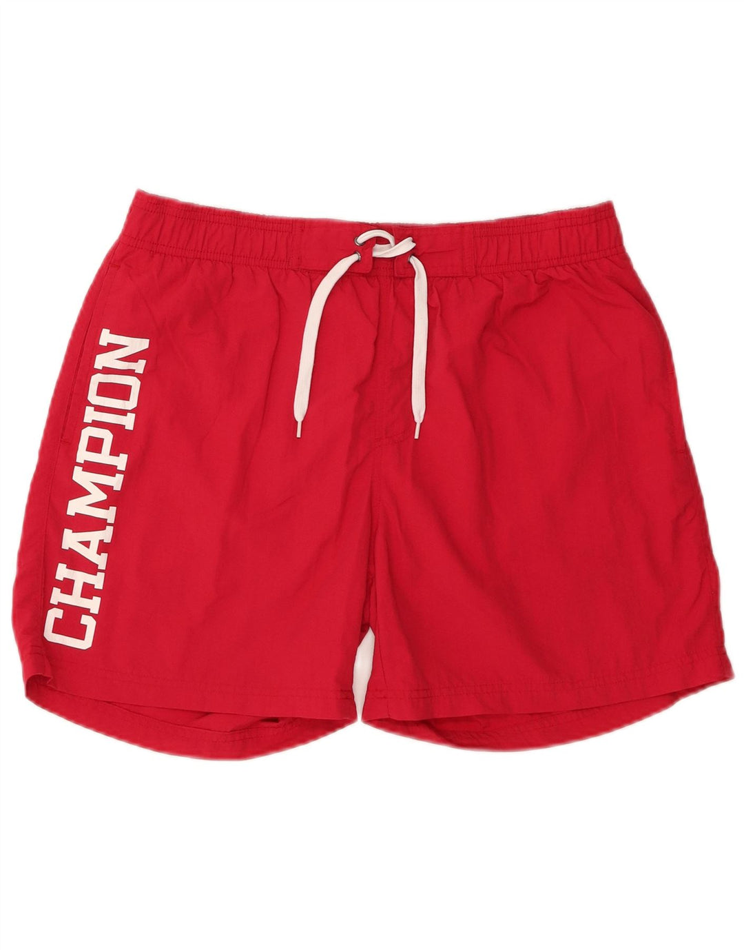 Shorts de natação Champion masculino gráfico grande vermelho