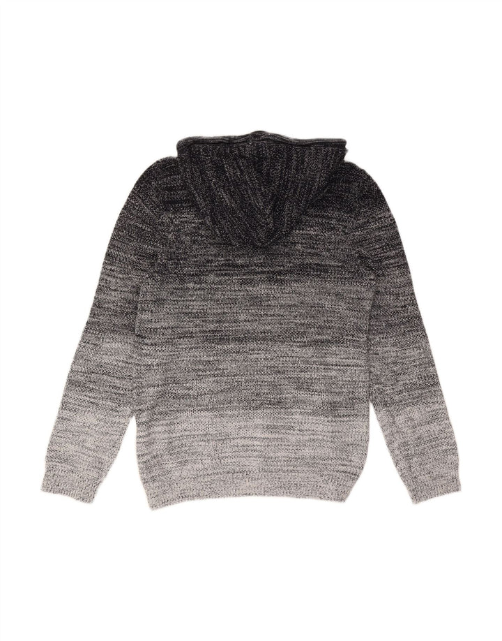 Suéter masculino JACK & JONES grande bloco colorido cinza