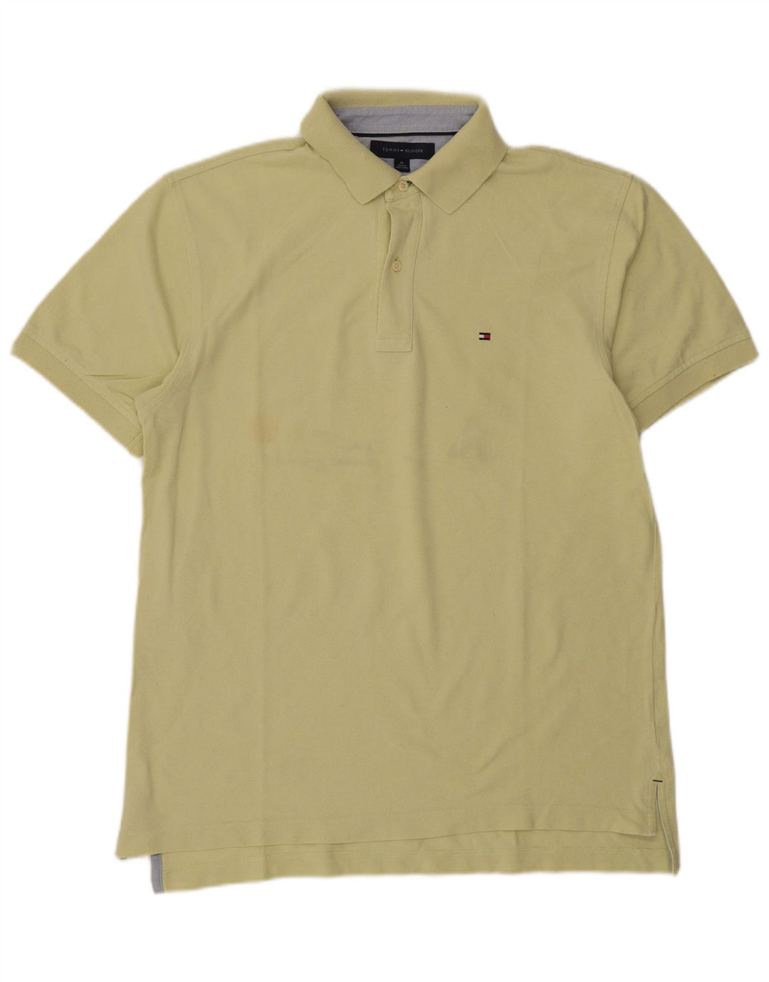 Camisa polo masculina TOMMY HILFIGER médio amarelo