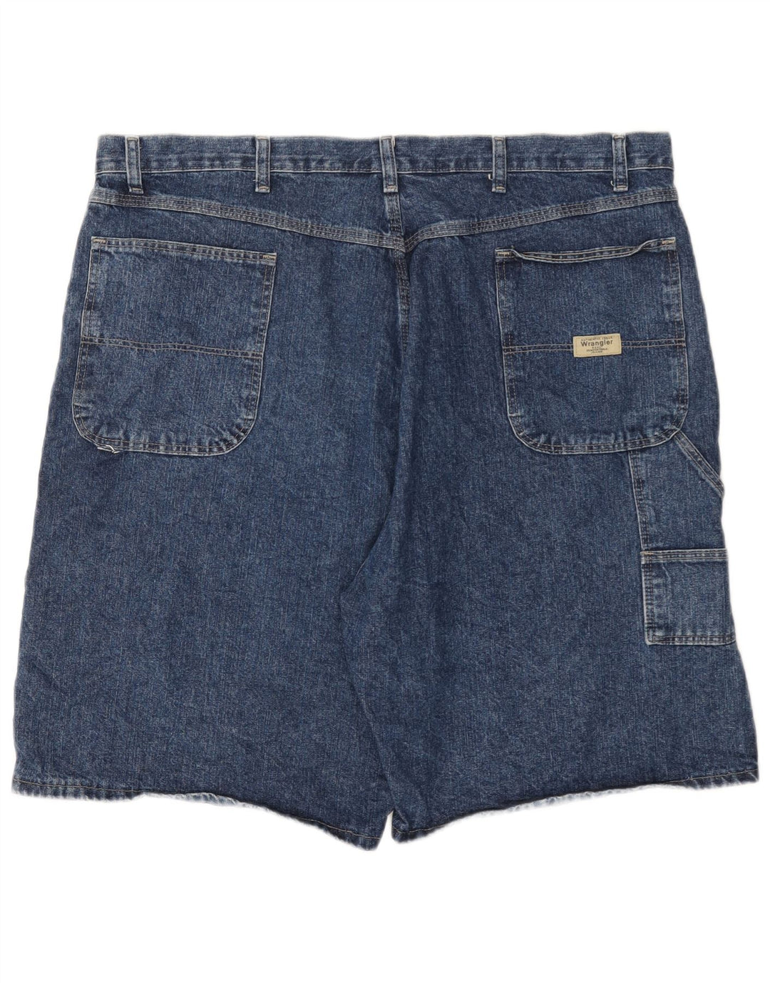 Wrangler Mens Denim Cargo Shorts W42 2XL Azul