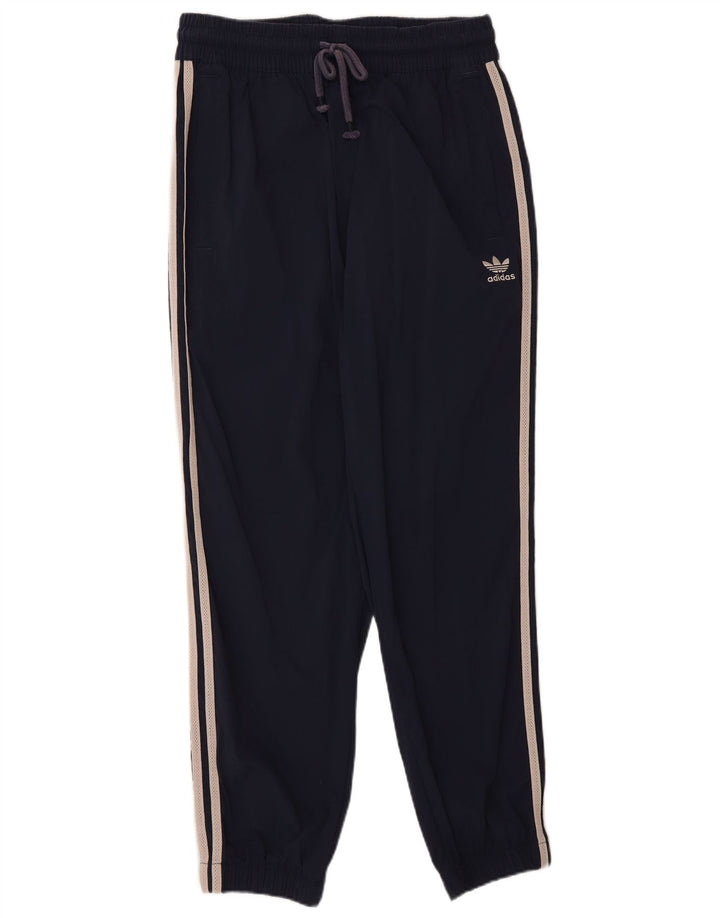 Adidas Mens Treino Calças Joggers Médio Azul Marinho Poliéster