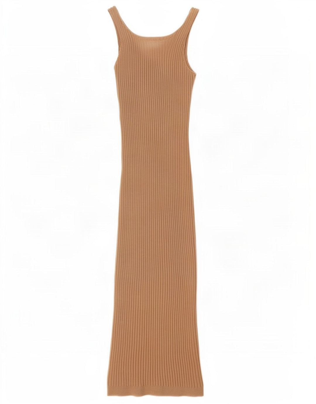 Vestido bodycon feminino sem mangas Shein Reino Unido 8 poliéster bege pequeno