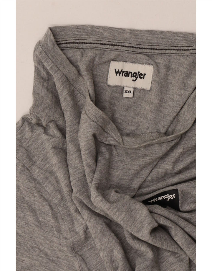 Camiseta masculina Wrangler Top 2XL cinza