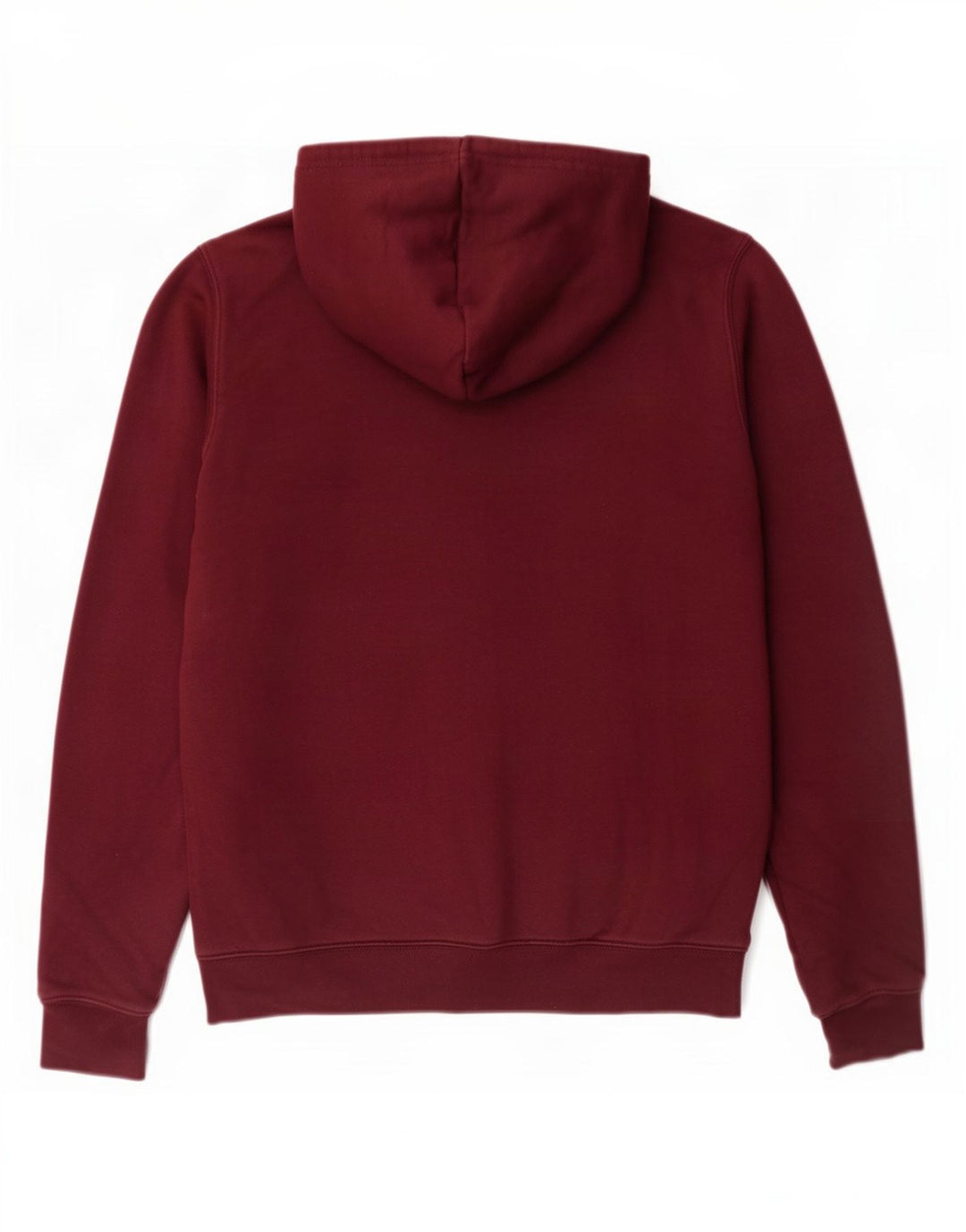 Adidas Mens Hoodie Jumper Médio Algodão Borgonha