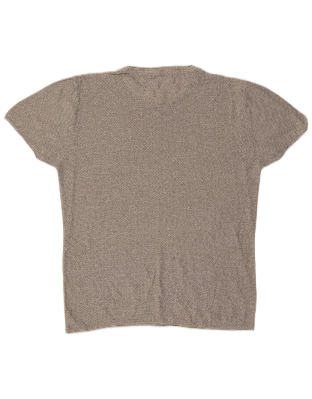 Camiseta masculina ZARA grande cinza