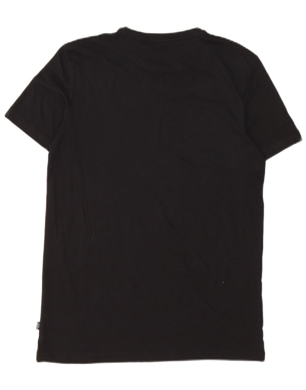 Camiseta Puma Menino Graphic Top 15-16 Anos Algodão Preto