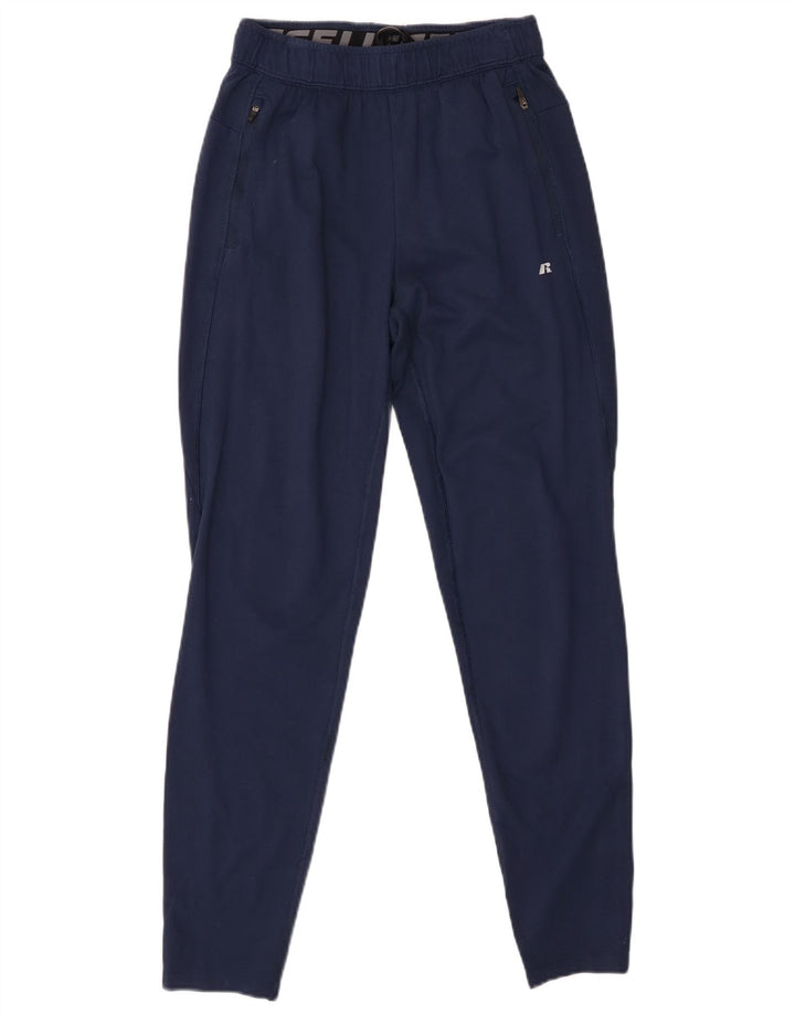 Calça de treino masculina RUSSELL ATLÉTICA pequena azul marinho
