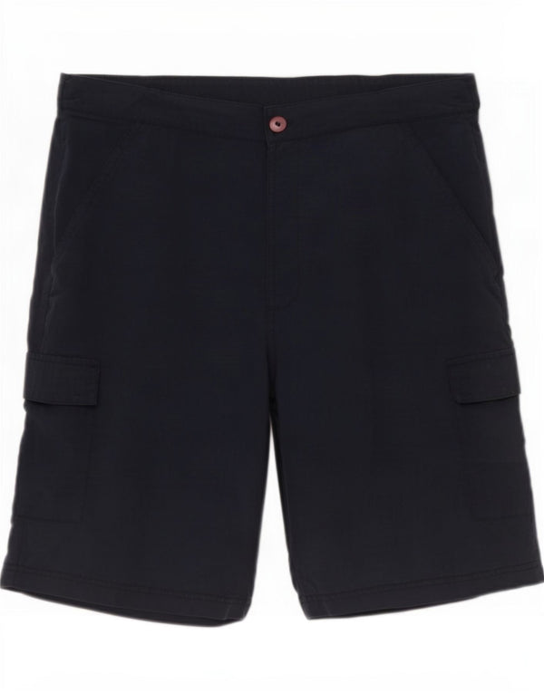 Shorts cargo masculino Reebok grande W34 azul marinho