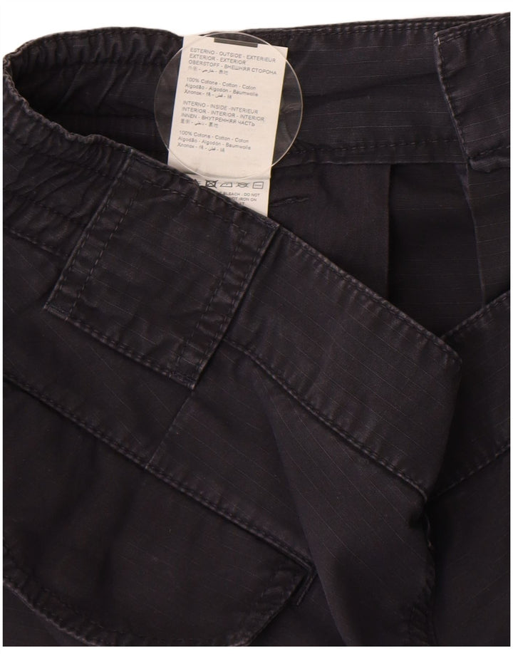 Shorts cargo masculino Murphy & Nye W36 grande algodão azul marinho
