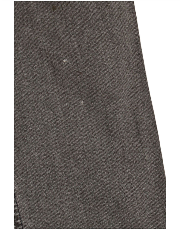 Lee Mens Jegger Straight Jeans W33 L30 Algodão Cinza