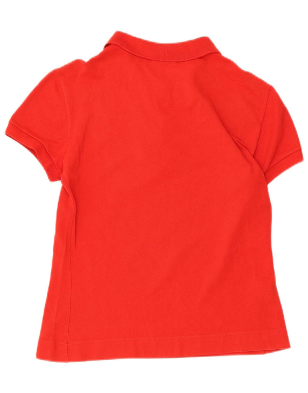 Camisa polo feminina Lacoste tamanho 42 grande vermelho