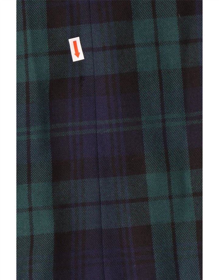 Jaqueta blazer feminina LUISA SPAGNOLI IT 46 grande xadrez verde clássico