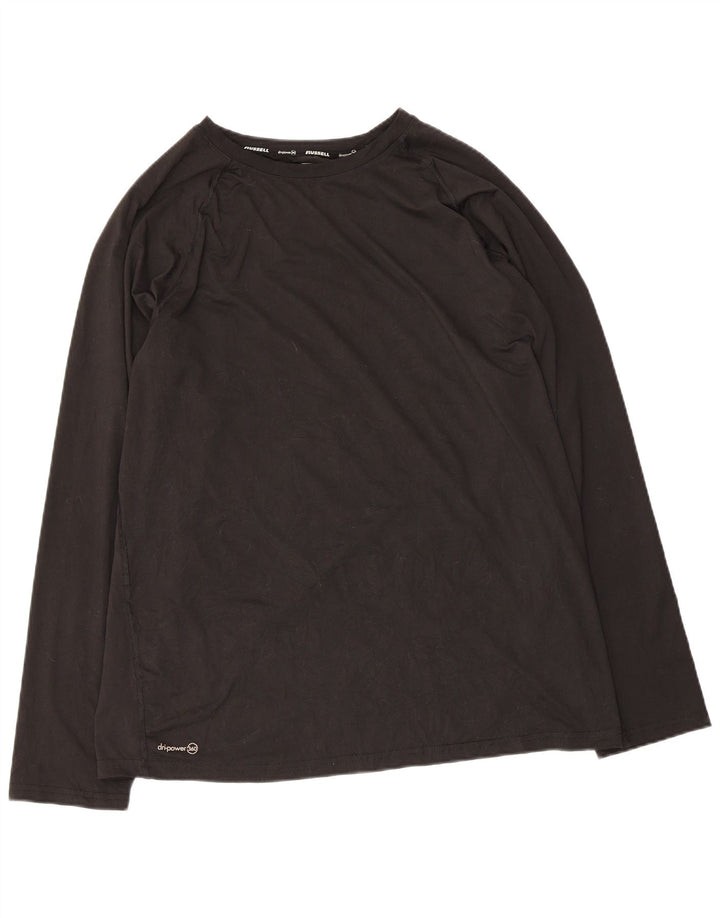 RUSSELL ATLÉTICO Masculino Top Manga Longa XL Cinza Poliéster