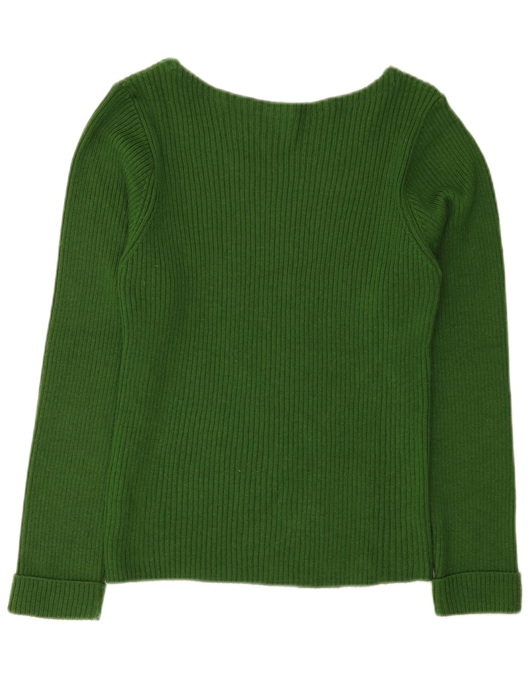 Suéter feminino Guess com gola canoa Reino Unido 8 pequeno verde