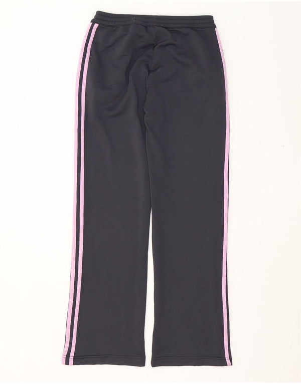 Calça de treino feminina ADIDAS UK 8 pequena cinza poliéster