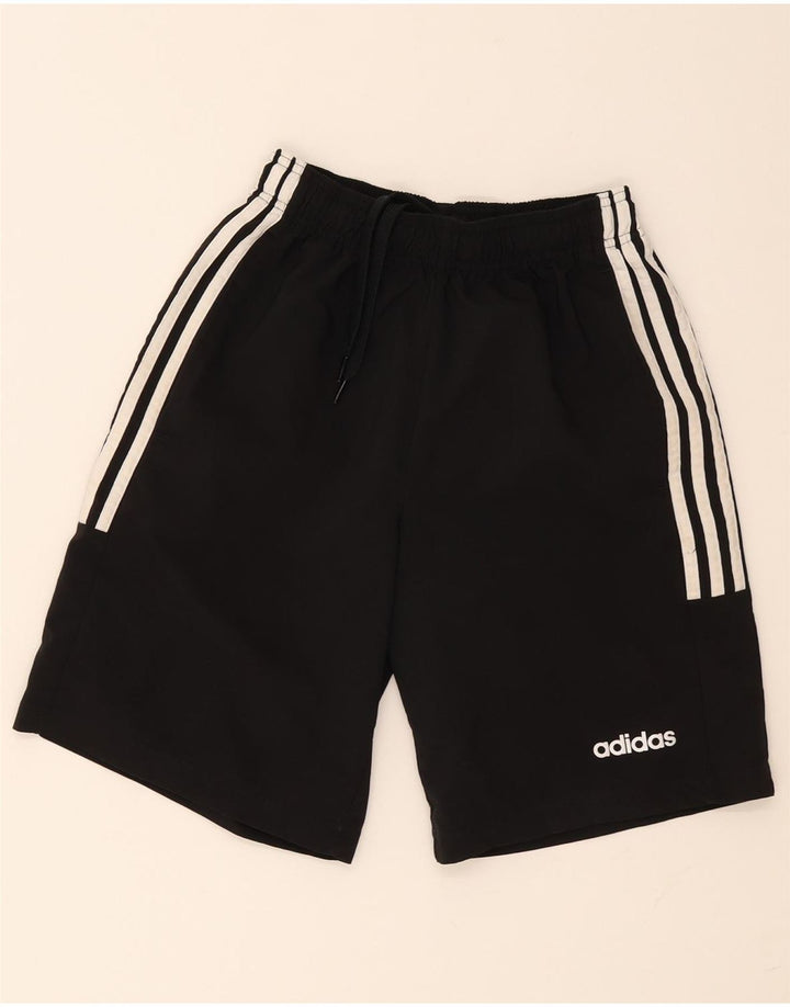 Shorts esportivos masculinos Adidas XS poliéster preto