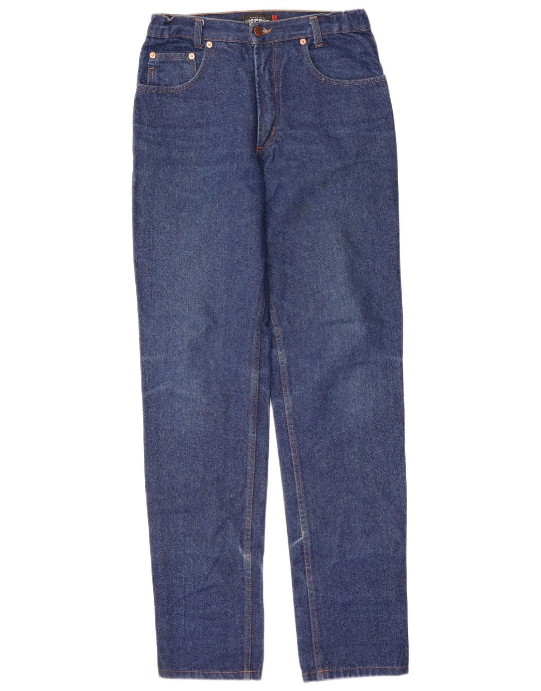 Weipper Mens Straight Jeans IT 46 Pequeno W28 L33 Azul Algodão