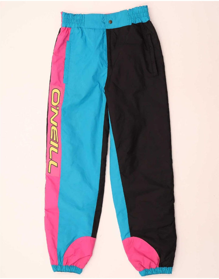 Calça masculina de esqui gráfico O'Neill IT 52 2XL bloco colorido multicolorido