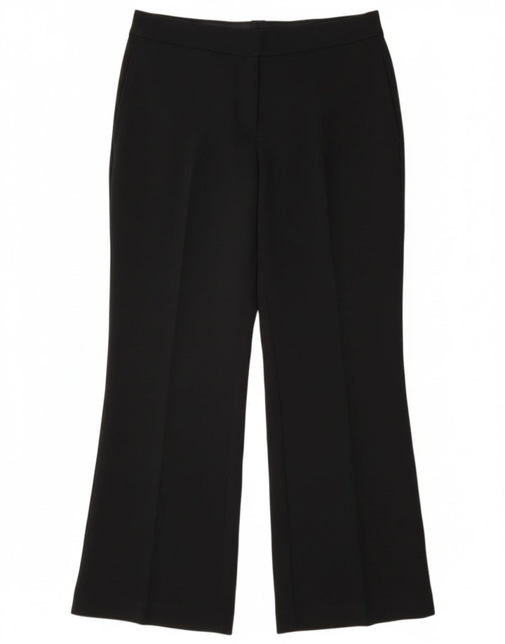 Calça casual feminina Eddie Bauer Petite Bootcut US 6 médio W30 L29 preta