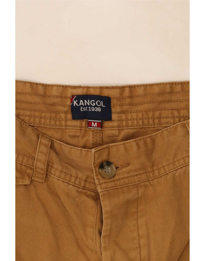 Kangol Mens Chino Shorts Médio W32 Bege