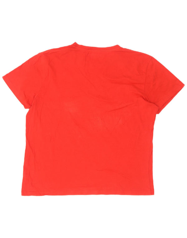 Camiseta masculina Kappa Top 2XL vermelha