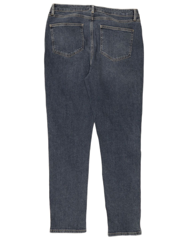 Calça jeans skinny feminina MINT VELVET Reino Unido 14 grande W32 L29 algodão azul